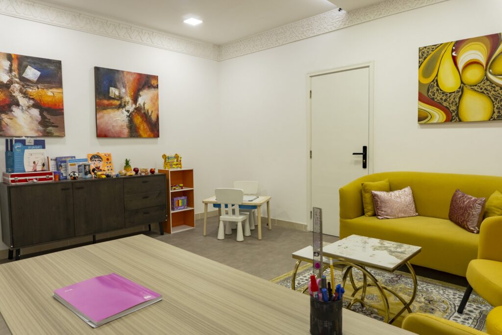Special education learning room at Basira Centre